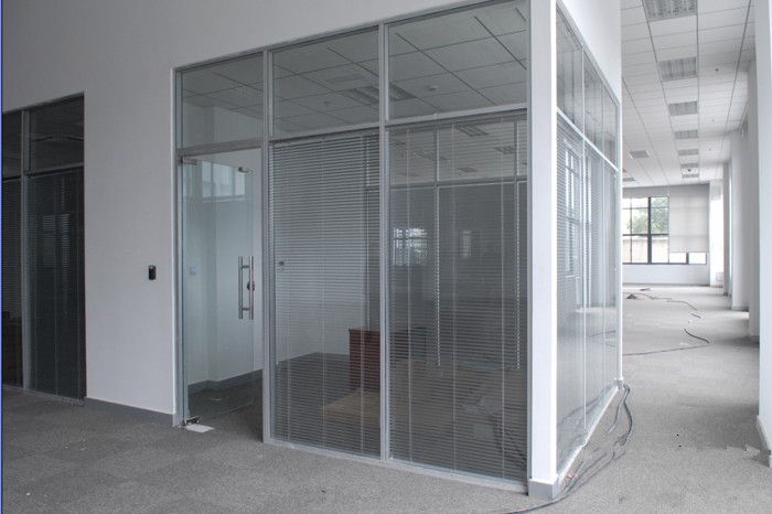 雙層玻璃夾百葉隔斷系列