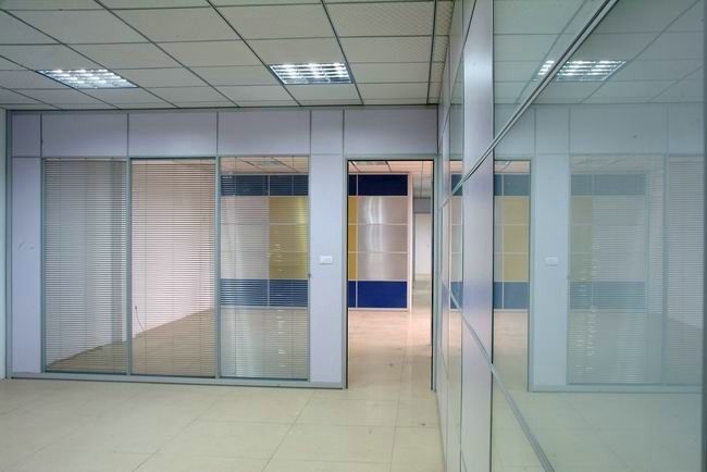 雙層玻璃夾百葉隔斷系列