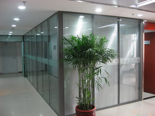 雙層玻璃夾百葉隔斷系列