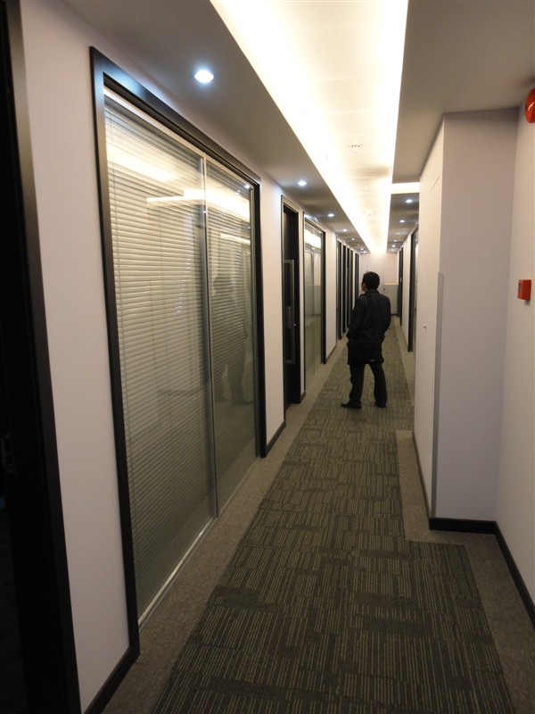 雙層玻璃夾百葉隔斷系列