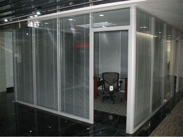 雙層玻璃夾百葉隔斷系列