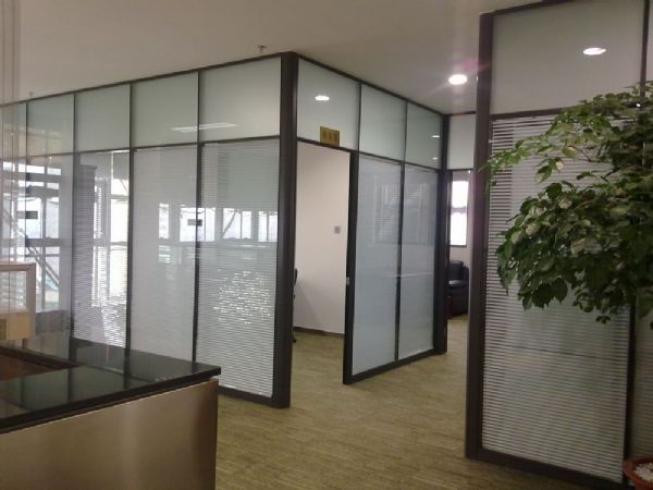 雙層玻璃夾百葉隔斷系列