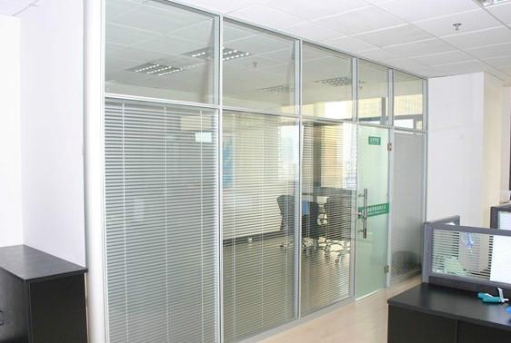 雙層玻璃夾百葉隔斷系列